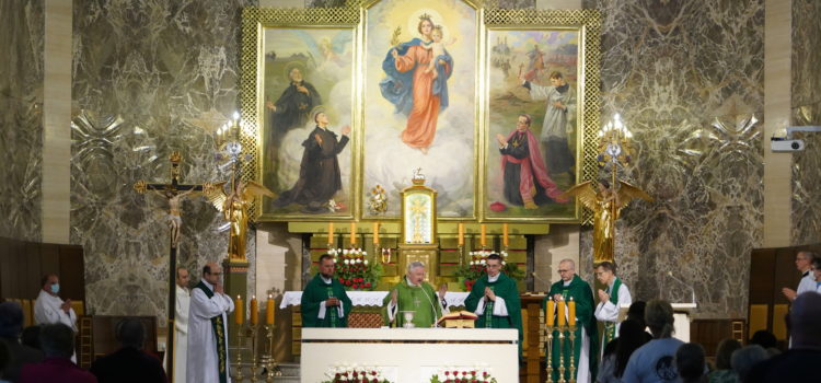 Rozpoczęcie 38. Praskiej Pielgrzymki Pieszej Pomocników Maryi Matki Kościoła